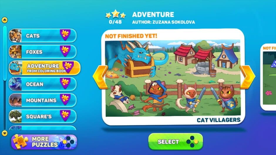 Скриншот 1 из Puzzle Book: Animals Edition