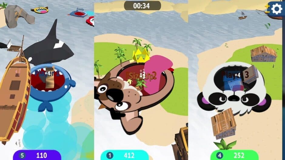 Скриншот 3 из Hole io: Blossom Edition