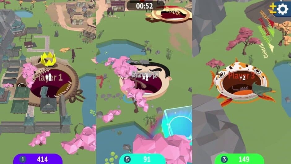 Скриншот 6 из Hole io: Blossom Edition