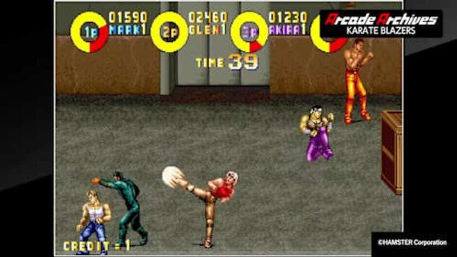 Скриншот 1 из Arcade Archives: Karate Blazers