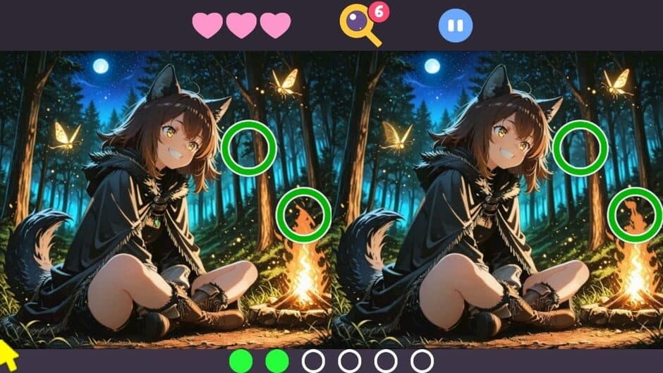 Скриншот 2 из Lovely Spot the Difference Fantasy Edition