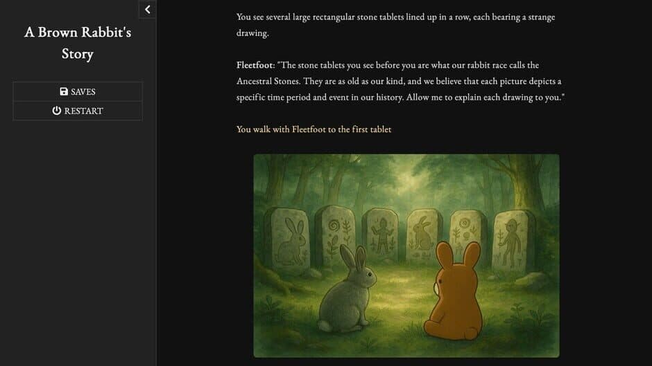 Скриншот 3 из A Brown Rabbit's Story