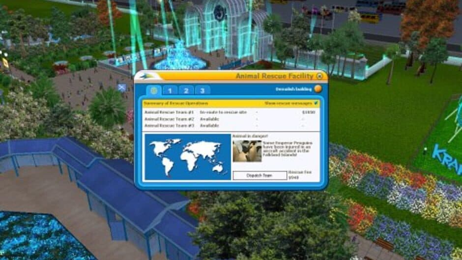 Скриншот 2 из SeaWorld Adventure Parks Tycoon 2