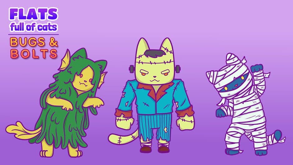 Скриншот 1 из Flats Full of Cats: Bugs & Bolts