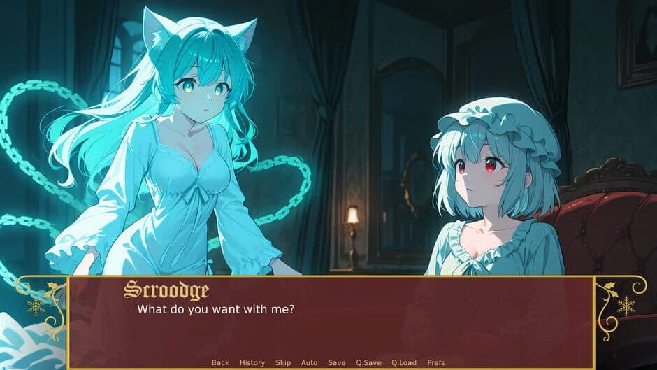 Скриншот 3 из A Christmas Carol: But With Anime Girls