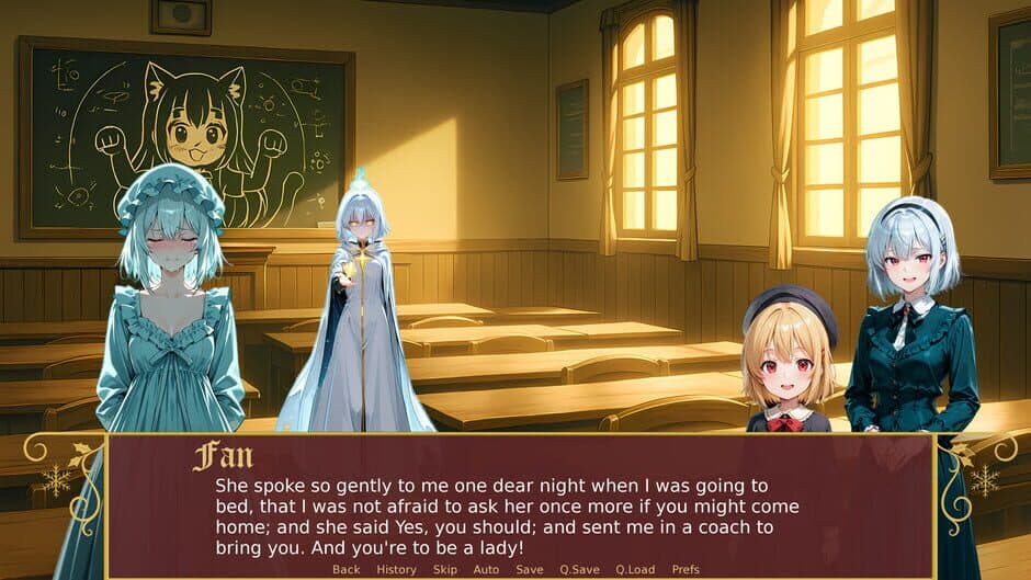 Скриншот 7 из A Christmas Carol: But With Anime Girls