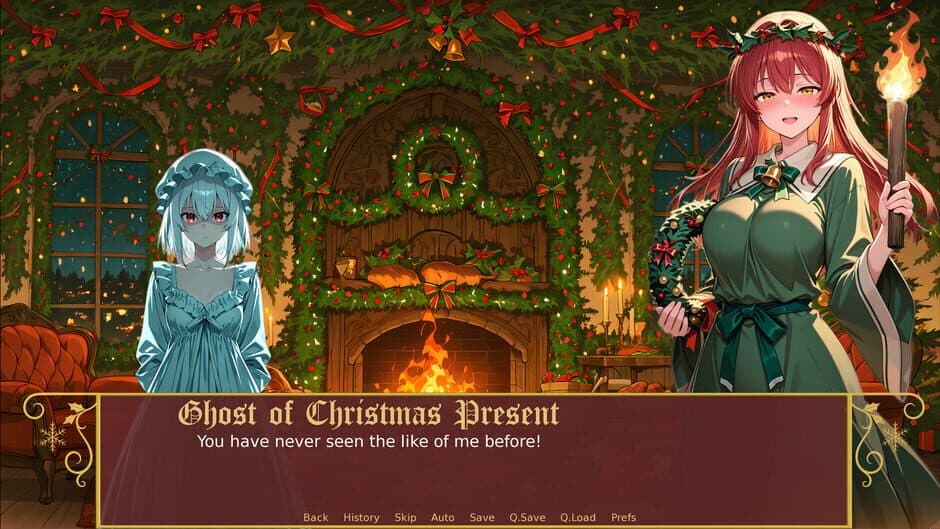 Скриншот 4 из A Christmas Carol: But With Anime Girls