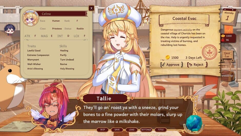 Скриншот 1 из Adventure Guild Receptionist