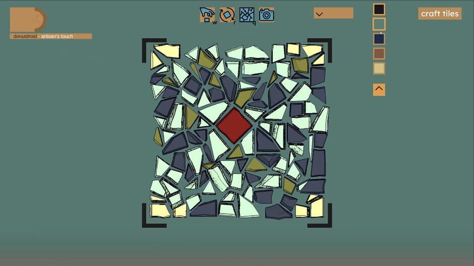 Скриншот 3 из A Game About Making Mosaics