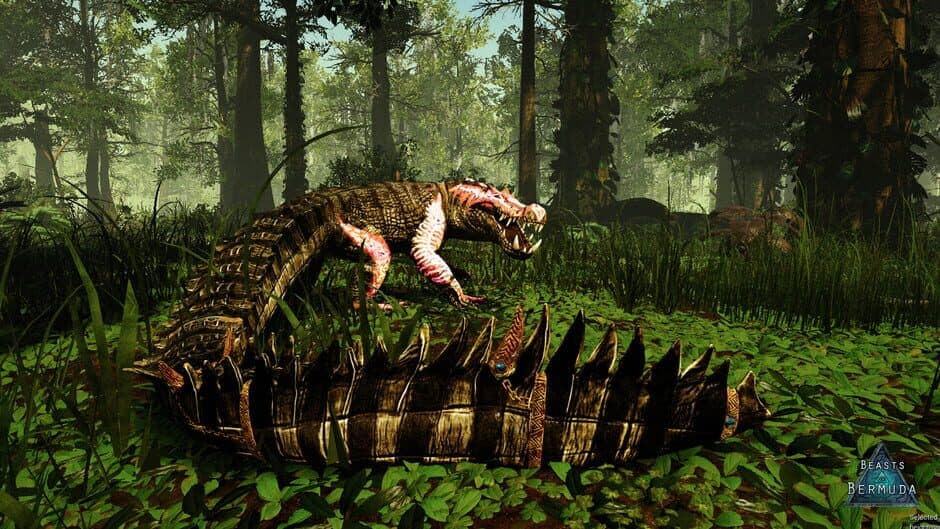 Скриншот 1 из Beasts of Bermuda: Kaprosuchus Supporter Warpaint