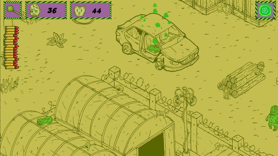 Скриншот 3 из Cats vs Zombies II