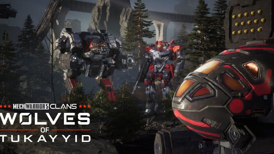Скриншот 1 из Mechwarrior 5: Clans - Wolves of Tukayyid