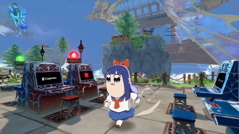 Скриншот 2 из Granblue Fantasy Versus: Rising - Premium Avatar Set (Pop Team Epic)