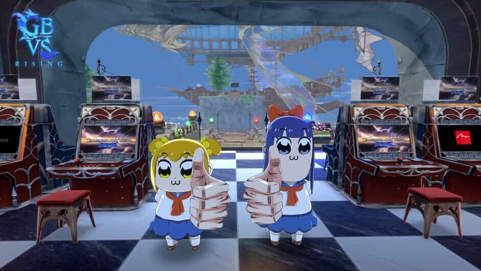 Скриншот 3 из Granblue Fantasy Versus: Rising - Premium Avatar Set (Pop Team Epic)