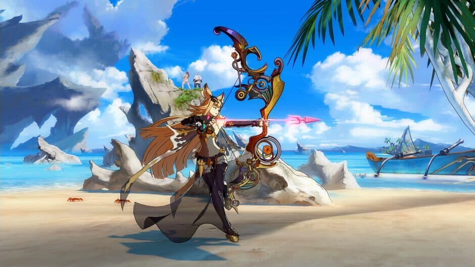 Скриншот 4 из Granblue Fantasy Versus: Rising - Weapon Skin Set: Battle Pass Pack 4
