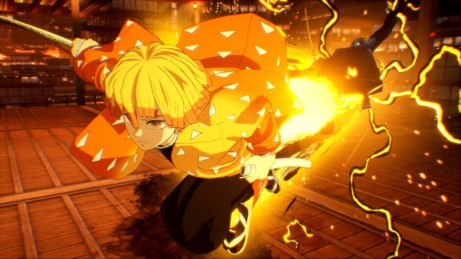 Скриншот 3 из Demon Slayer: Kimetsu no Yaiba - The Hinokami Chronicles: Zenitsu Agatsuma (Infinity Castle) Character Pack