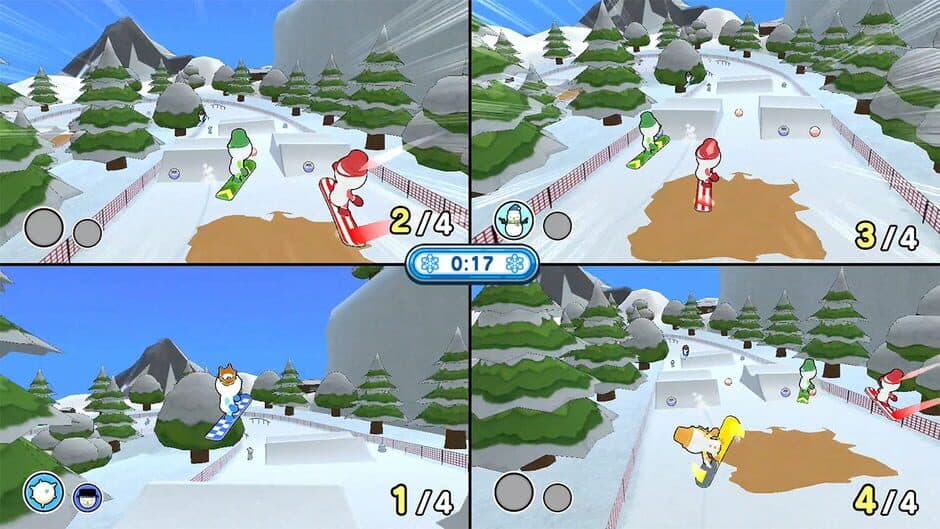 Скриншот 3 из Slide! Throw! Snow Party