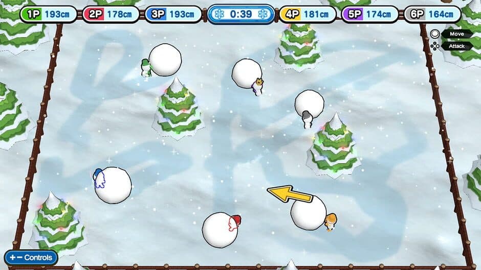 Скриншот 4 из Slide! Throw! Snow Party