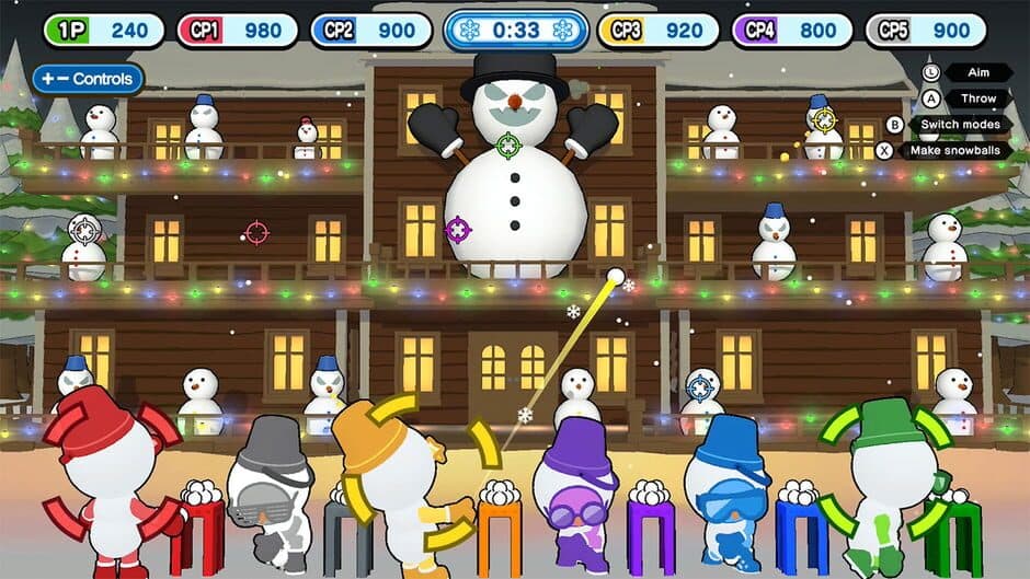 Скриншот 5 из Slide! Throw! Snow Party