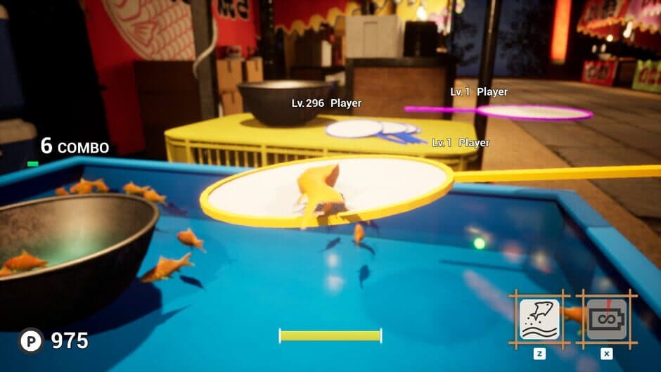Скриншот 3 из Battle of Goldfish Scooping