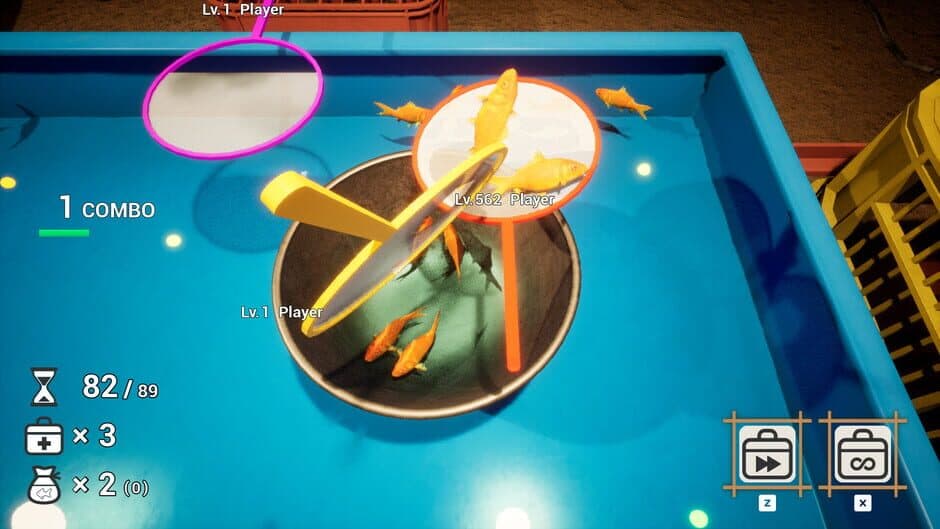 Скриншот 4 из Battle of Goldfish Scooping