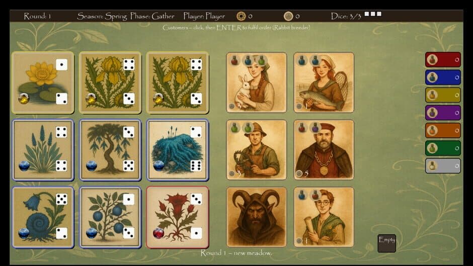 Скриншот 2 из Mystical Herbalists