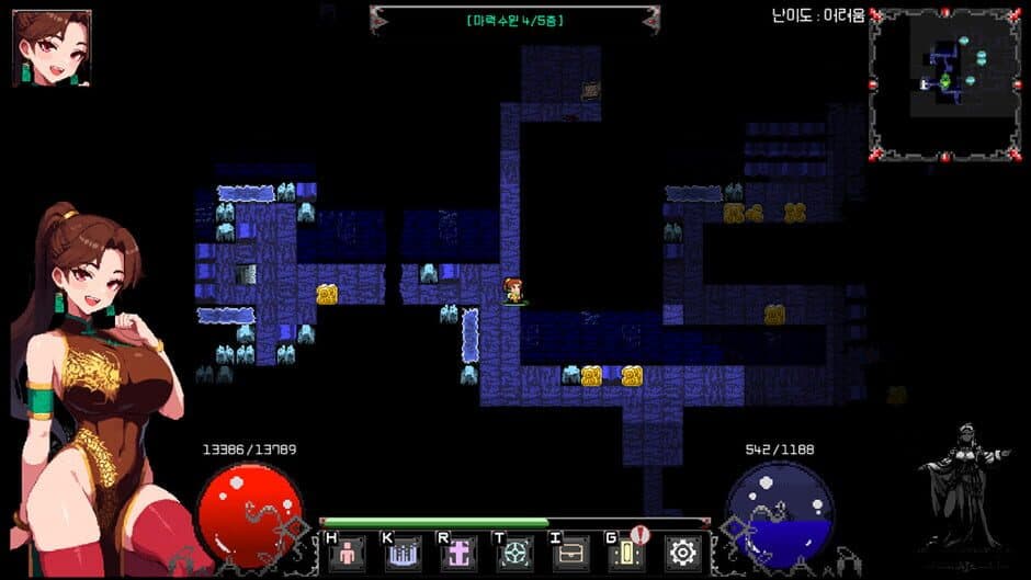 Скриншот 1 из Flower Dungeon: Gold Nib & Dragon Fists