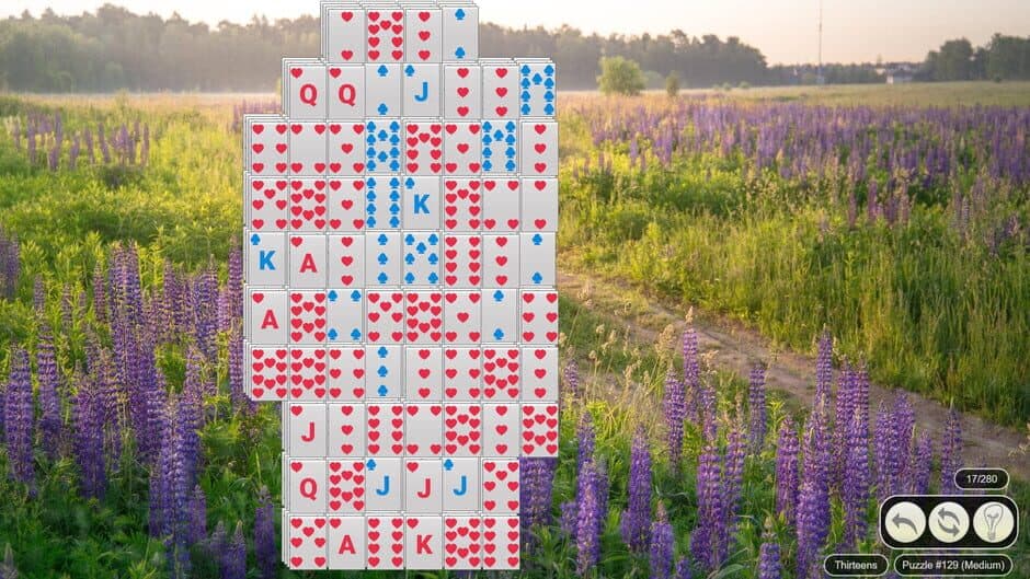 Скриншот 3 из Solitaire Flowerscapes