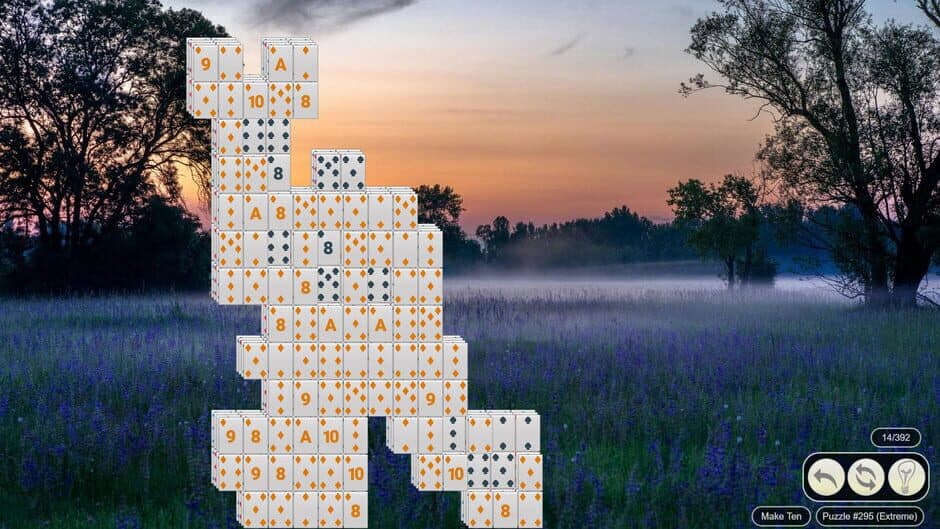 Скриншот 6 из Solitaire Flowerscapes