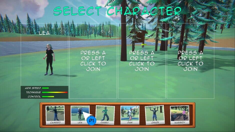 Скриншот 1 из Disc Golf