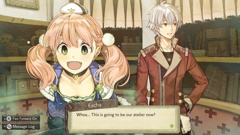 Скриншот 1 из Atelier Escha & Logy: Alchemists of the Dusk Sky DX