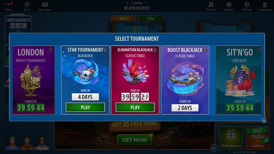 Скриншот 4 из Blackjack 21: Blackjackist