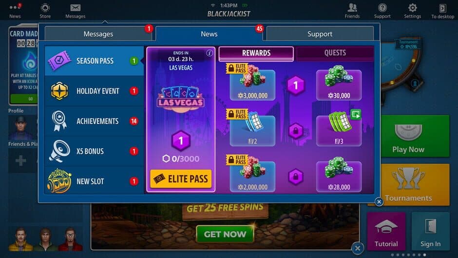 Скриншот 6 из Blackjack 21: Blackjackist