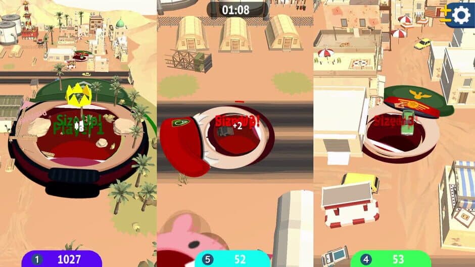 Скриншот 1 из Hole io: Warzone