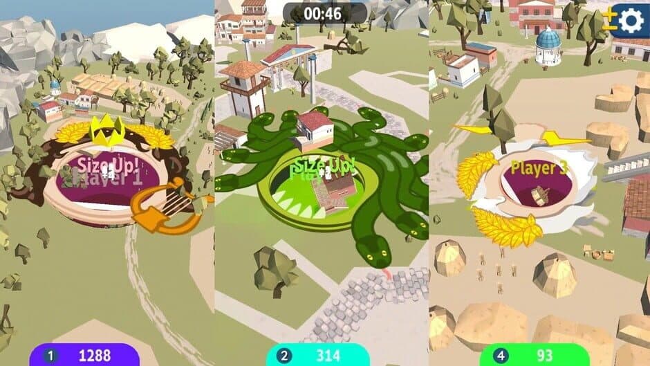 Скриншот 2 из Hole io: Ancient DLC