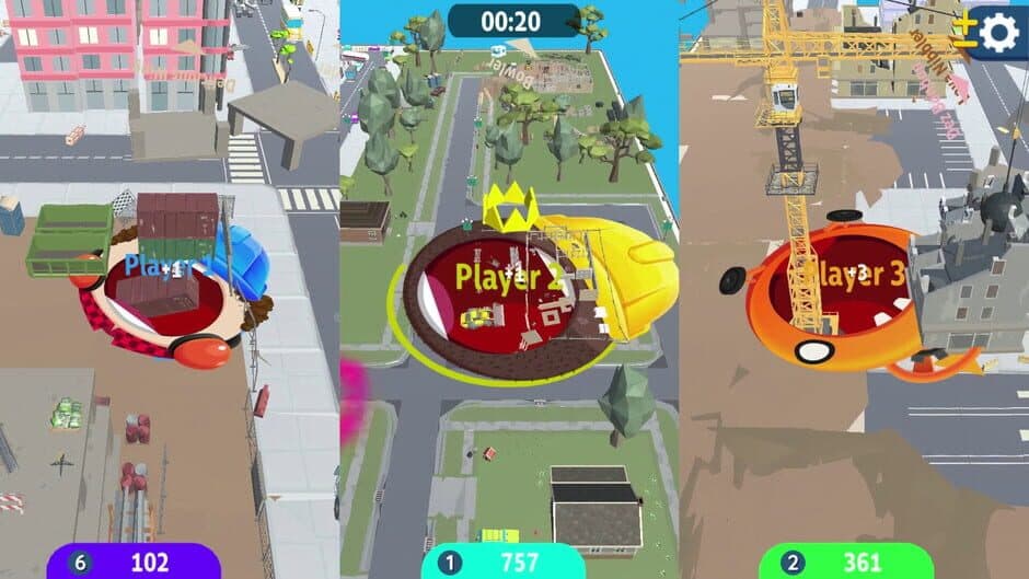 Скриншот 3 из Hole io: Construction DLC