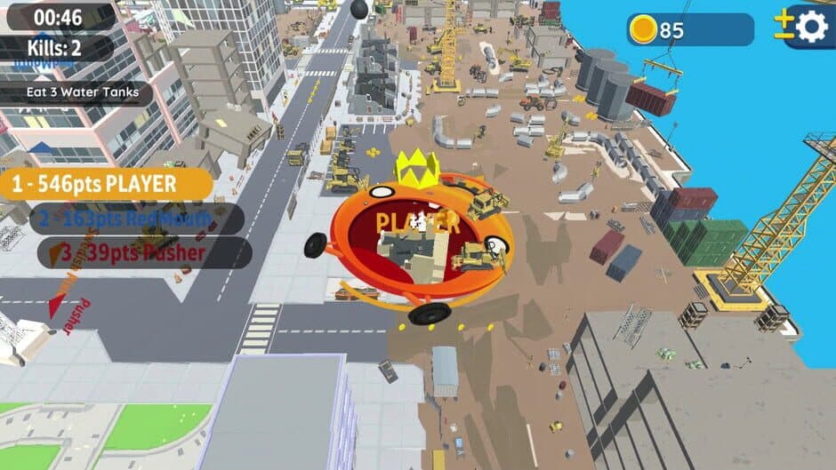 Скриншот 6 из Hole io: Construction DLC