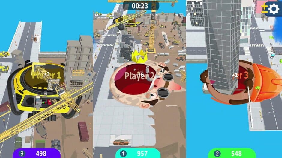 Скриншот 4 из Hole io: Construction DLC