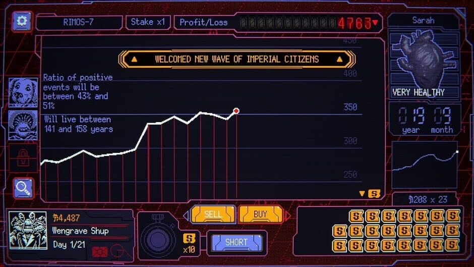 Скриншот 4 из Space Warlord Baby Trading Simulator
