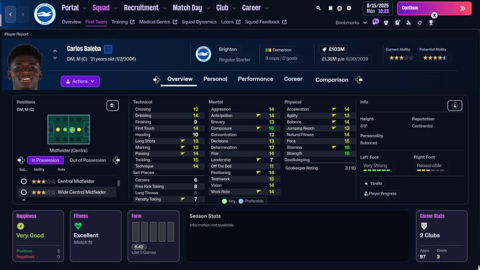 Скриншот 6 из Football Manager 26 Touch