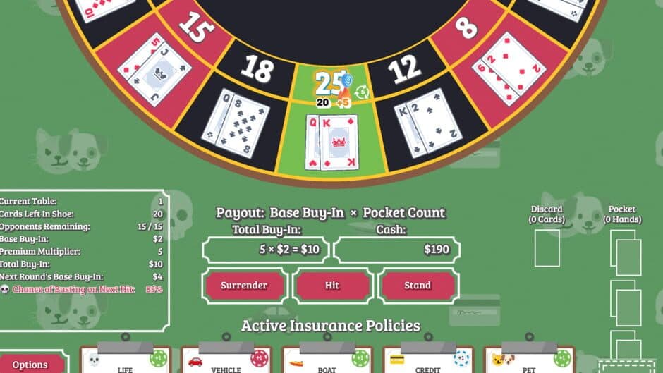 Скриншот 1 из Blackjack Roulette