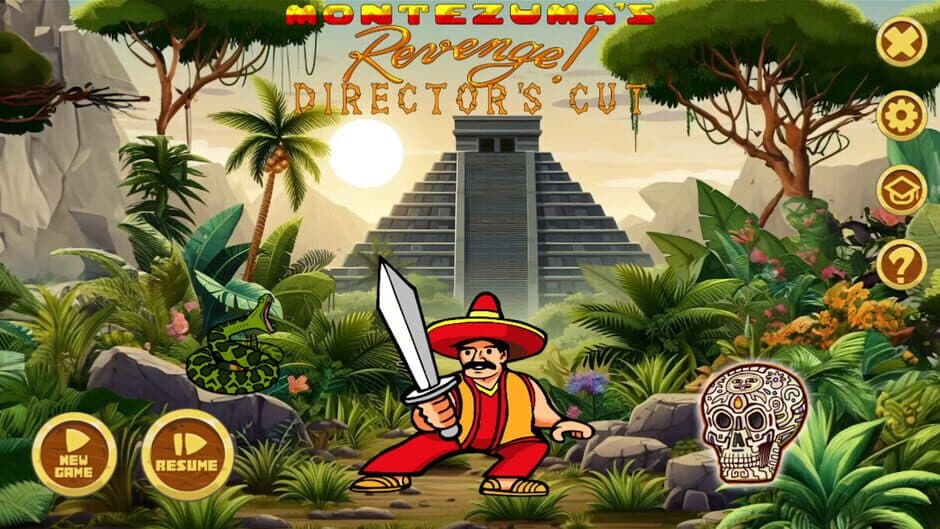 Скриншот 2 из Montezuma's Revenge: Director's Cut