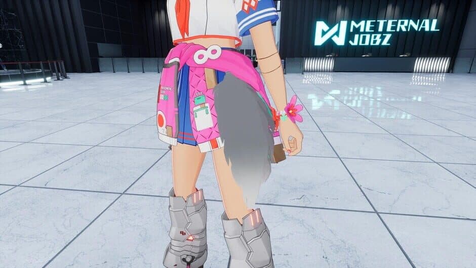 Скриншот 1 из Full Metal Schoolgirl: Accessory - "Gray Fox Tail"
