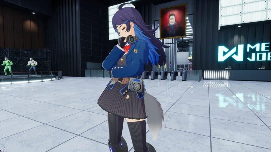 Скриншот 2 из Full Metal Schoolgirl: Accessory - "Gray Fox Tail"