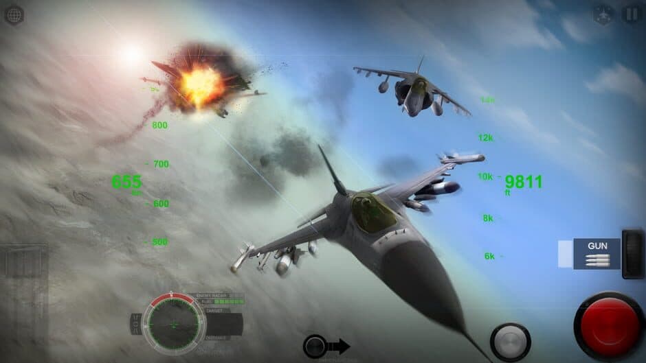 Скриншот 1 из AirFighters: Combat Flight Simulator