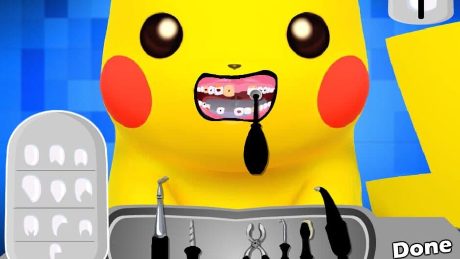 Скриншот 1 из Pikachu Teeth Problem