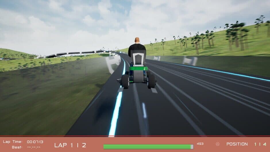 Скриншот 1 из Lawnmower Game: Space Race