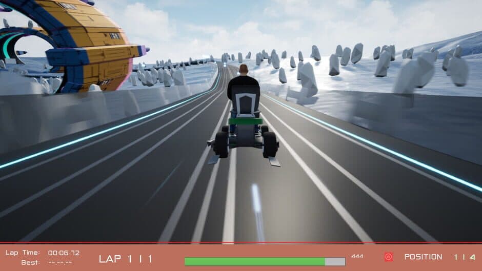 Скриншот 2 из Lawnmower Game: Space Race