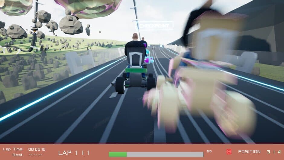 Скриншот 5 из Lawnmower Game: Space Race