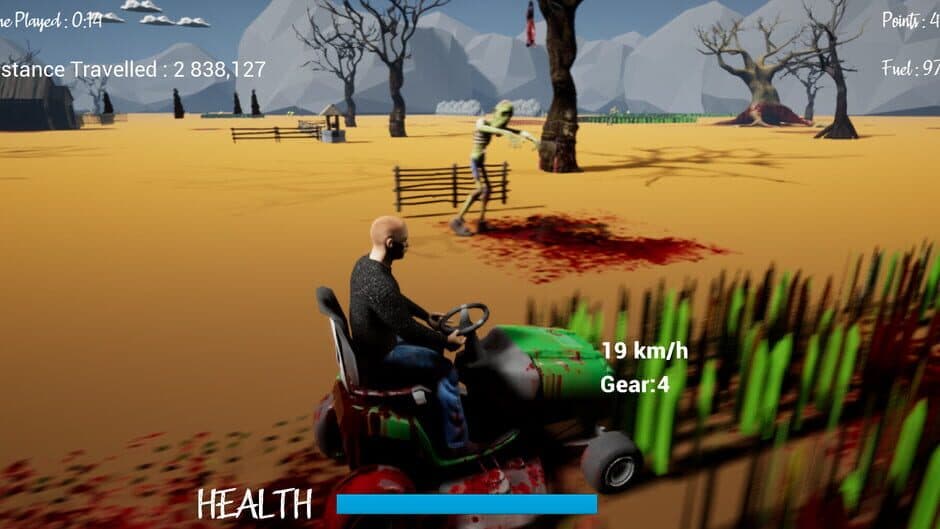Скриншот 6 из Lawnmower Game: Zombies